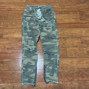 Dance & marvel camo jeans. Size medium. Great condition